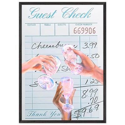 Vibrant Cocktail 'Guest Check' - Vibrantwalls
