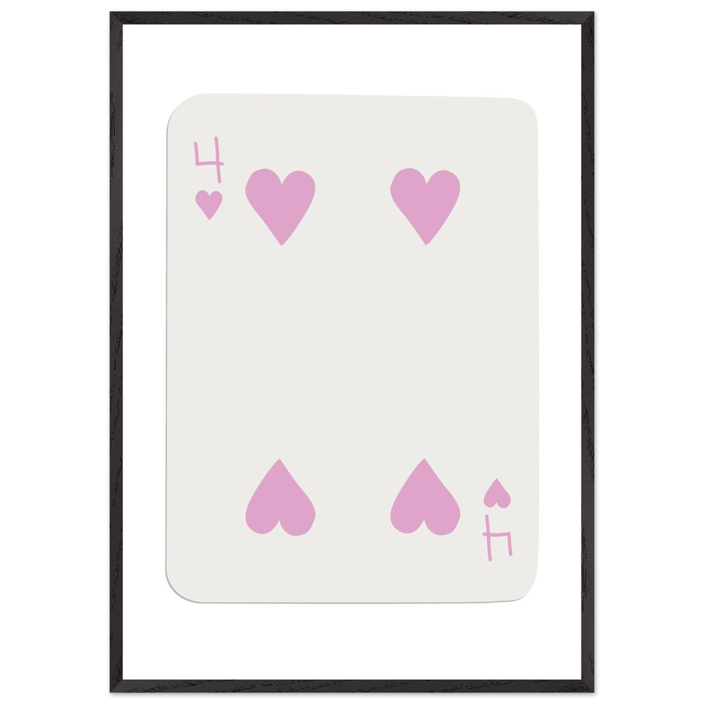 Custom Playing Cards Framed Poster Photography Wall Art - Vibrantwalls