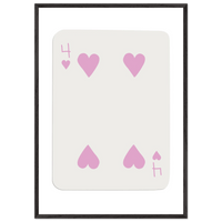 Custom Playing Cards Framed Poster Photography Wall Art - Vibrantwalls