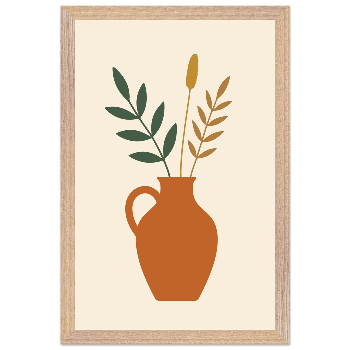 Abstract Desert Botanicals - Vibrantwalls