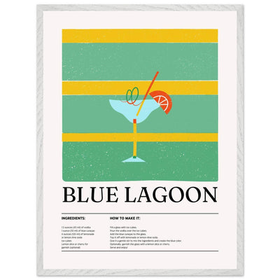Blue Lagoon Cocktail Recipe - Vibrantwalls
