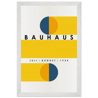 Bauhaus Blue Tunnel Geometric - Vibrantwalls