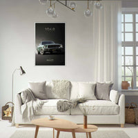 1968 Bullitt Mustang Green Anniversary GT Muscle Car Wall Art - Vibrantwalls