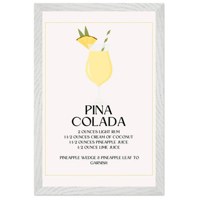 Pina Colada Cocktail Recipe - Vibrantwalls