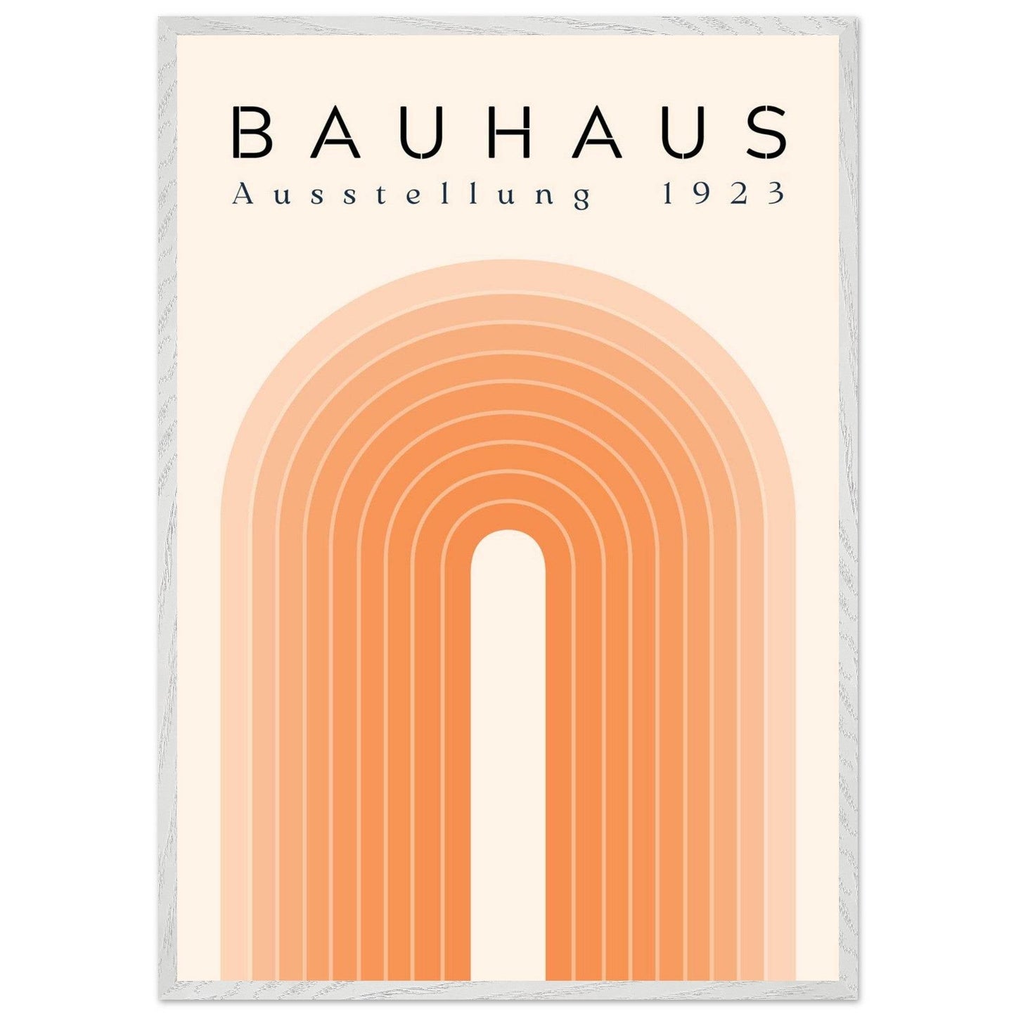 Bauhaus Ausstellung 1923 Retro Arch Movement Style Design Wall Art - Vibrantwalls