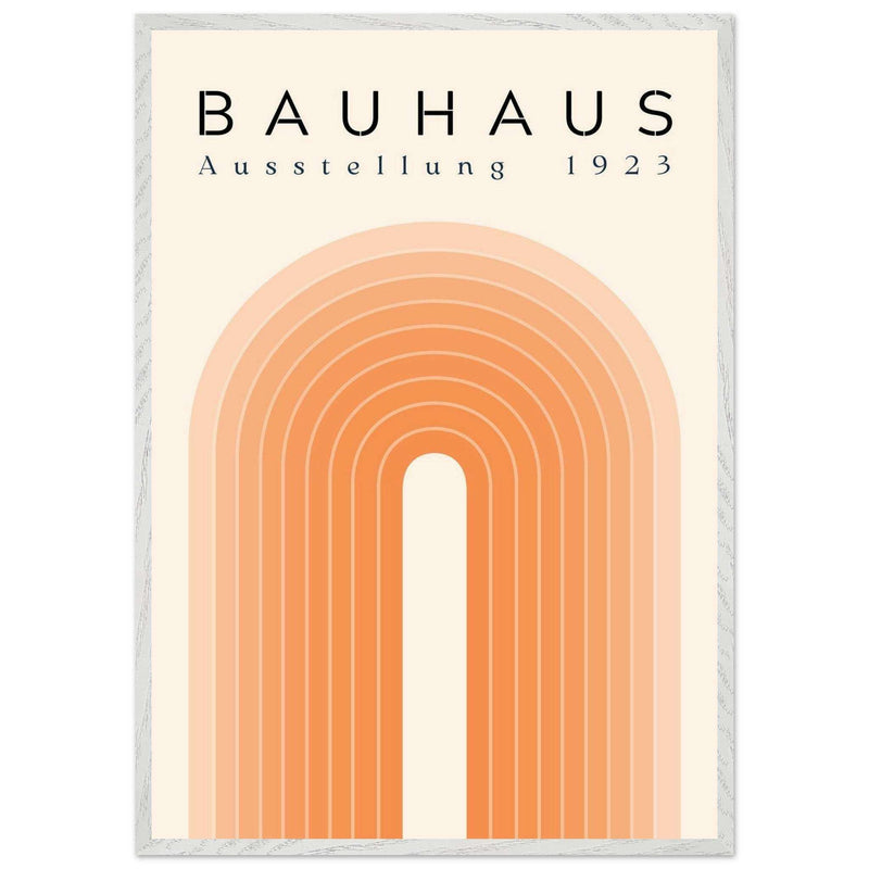 Bauhaus Ausstellung 1923 Retro Arch Movement Style Design Wall Art - Vibrantwalls