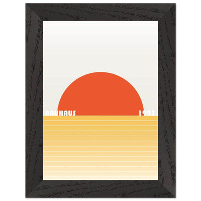 Bauhaus Sunset Abstraction - Vibrantwalls
