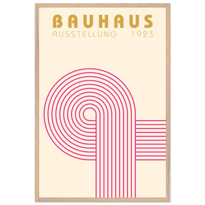 Bauhaus Pink Pop Decor for Modern Home Aesthetics - Vibrantwalls