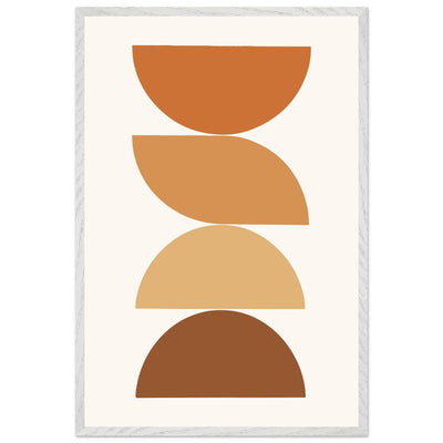 Abstract Desert Landscape Boho Sunset View - Vibrantwalls