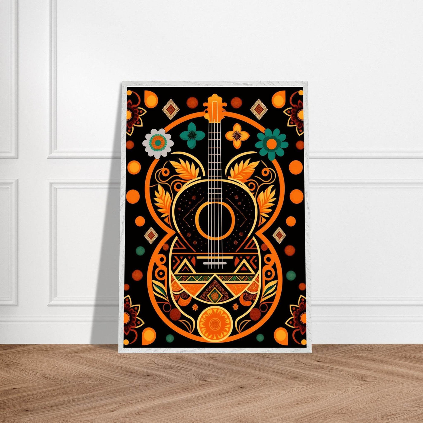 Boho Guitar Dreams - Vibrantwalls