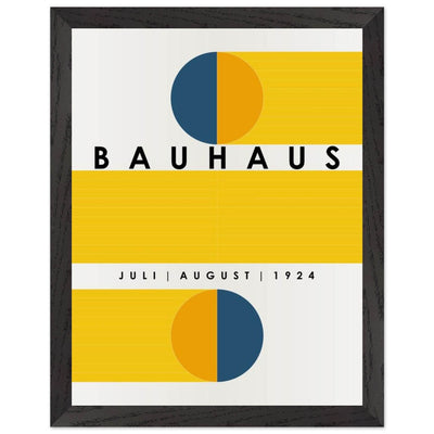 Bauhaus Blue Tunnel Geometric - Vibrantwalls