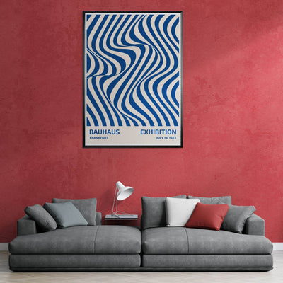 Bauhaus Ausstellung 1923 Op Art Wavy - Vibrantwalls