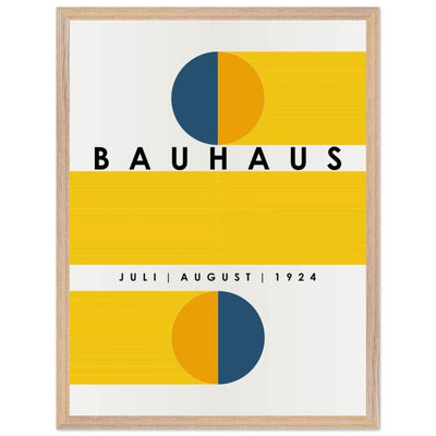 Bauhaus Blue Tunnel Geometric - Vibrantwalls
