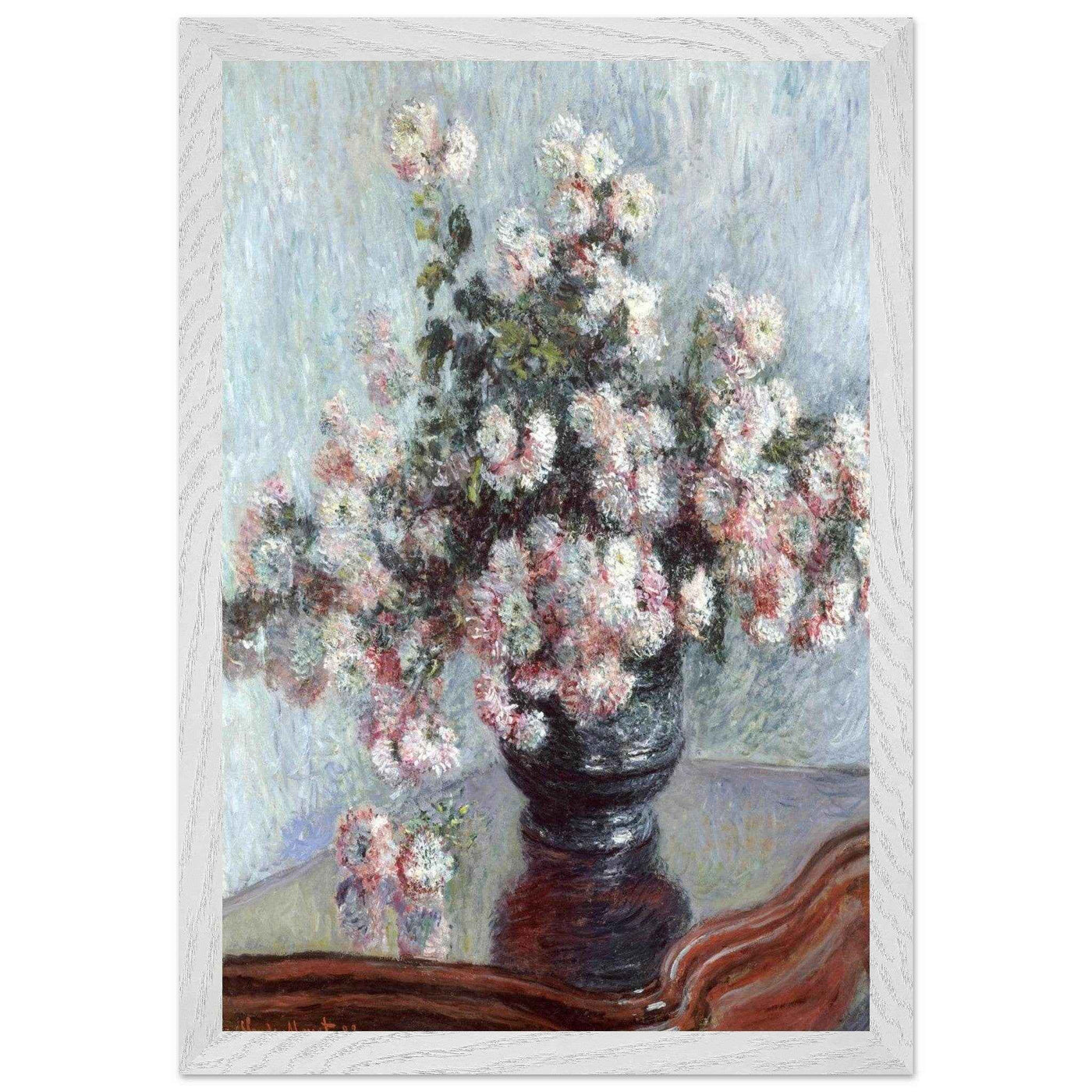 Chrysanthemums Floral Art - A Celebration of Floral Impressionism - Vibrantwalls