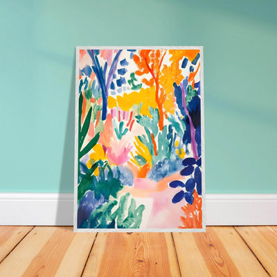 Vibrant Abstract Garden - Vibrantwalls
