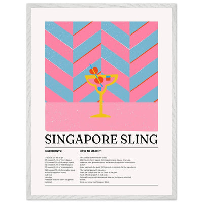 Singapore Sling Cocktail Recipe - Vibrantwalls