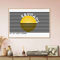 Bauhaus Style The Blue Tunnel 1931 Movement Design Wall Art - Vibrantwalls