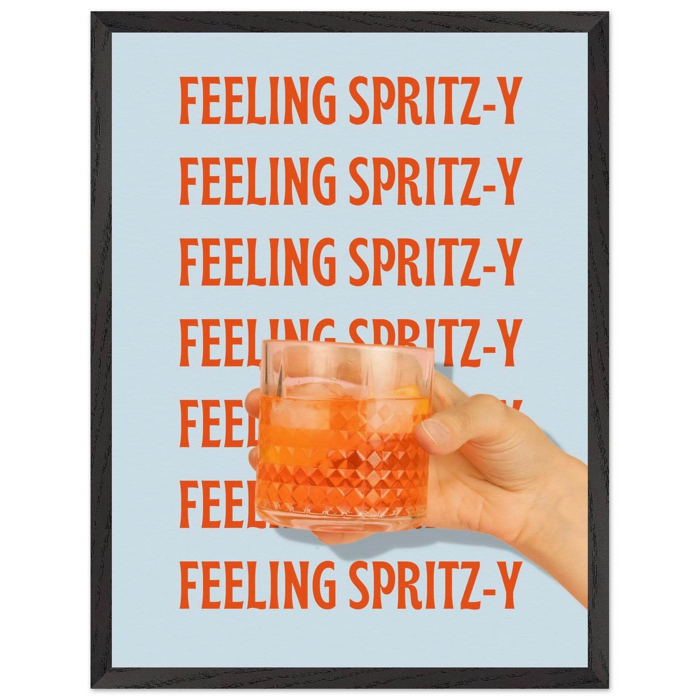 Feeling Spritz-y Fun Bar Quote - Vibrantwalls
