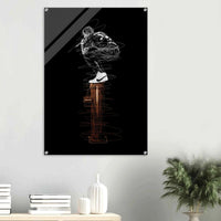 Connor McGregor Scribble Art Acrylic Print – Dynamic, Modern, & High-Impact Wall Decor - Vibrantwalls