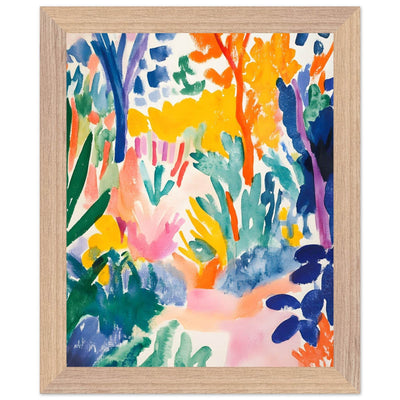 Vibrant Abstract Garden - Vibrantwalls