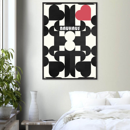 Bauhaus Geometric Harmony Movement Style Design Poster Wall Art - Vibrantwalls