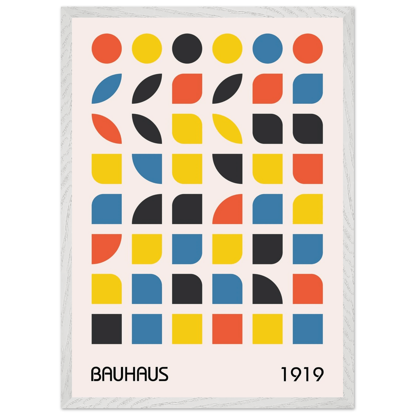 Bauhaus 1919 Geometric Abstract - Vibrantwalls