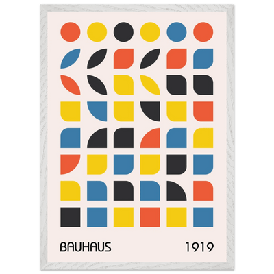 Bauhaus 1919 Geometric Abstract - Vibrantwalls