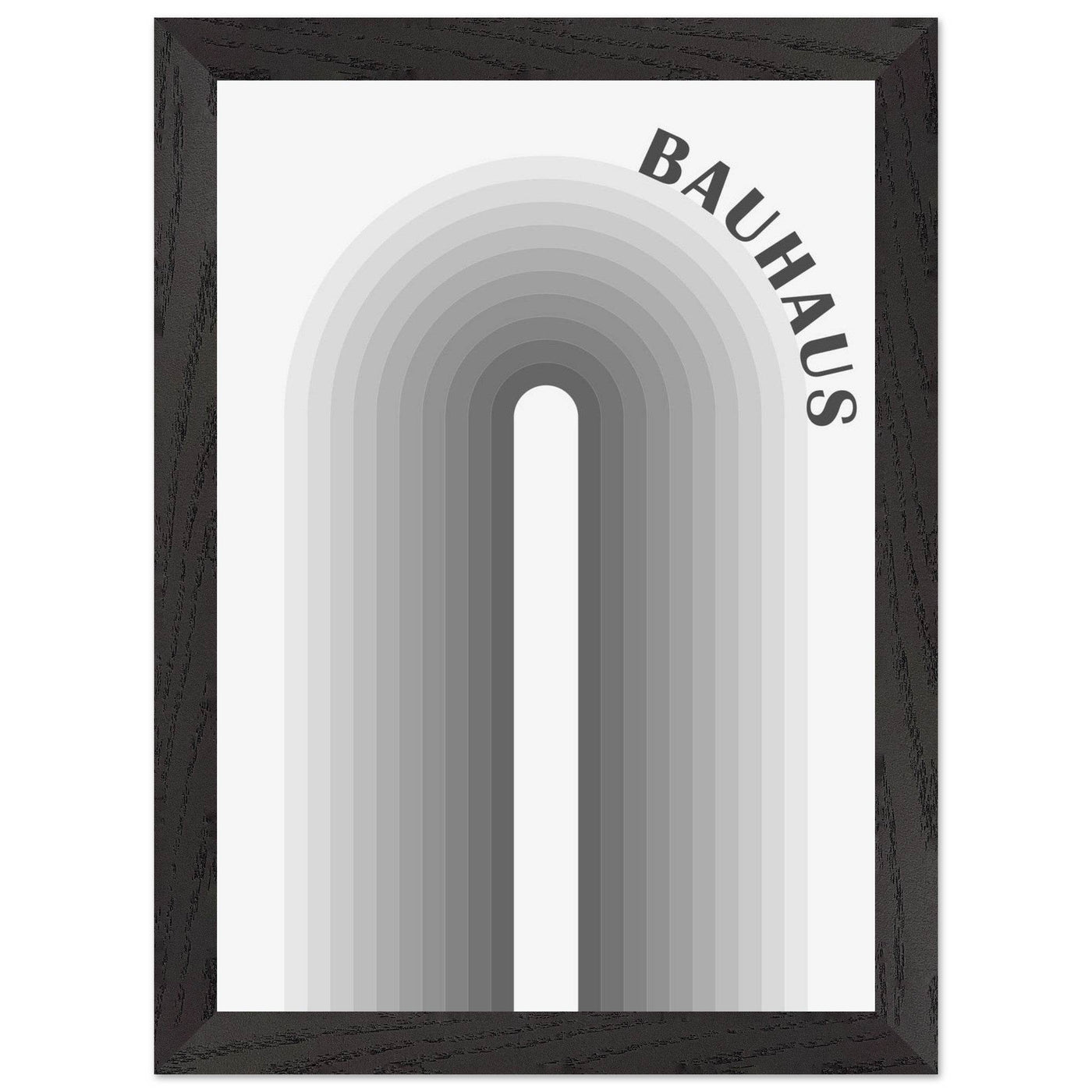 Bauhaus-Style Gradient Arch - Vibrantwalls