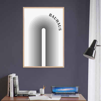 Bauhaus-Style Gradient Arch - Vibrantwalls