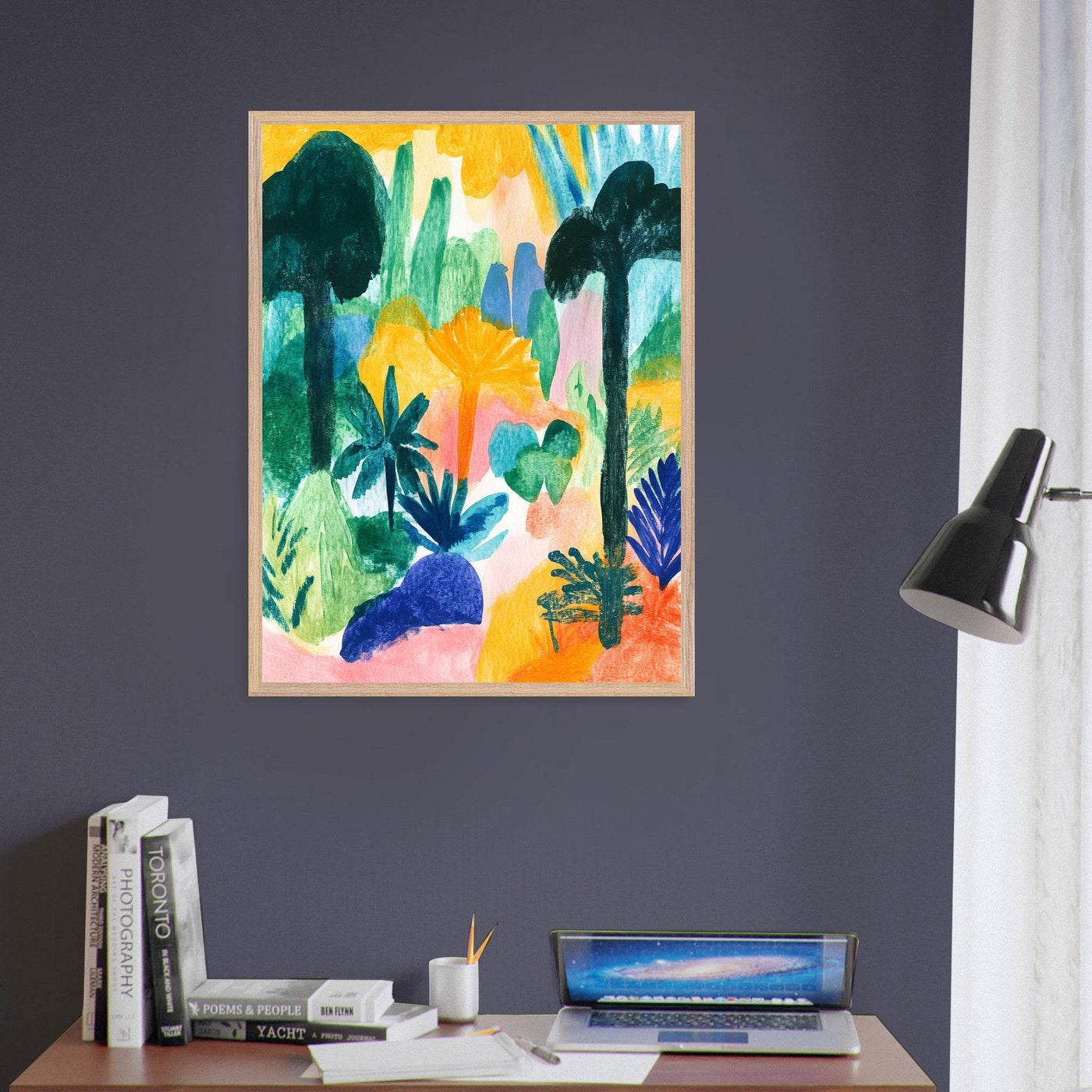 Abstract Tropical - Vibrantwalls