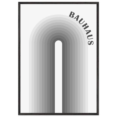 Bauhaus-Style Gradient Arch - Vibrantwalls