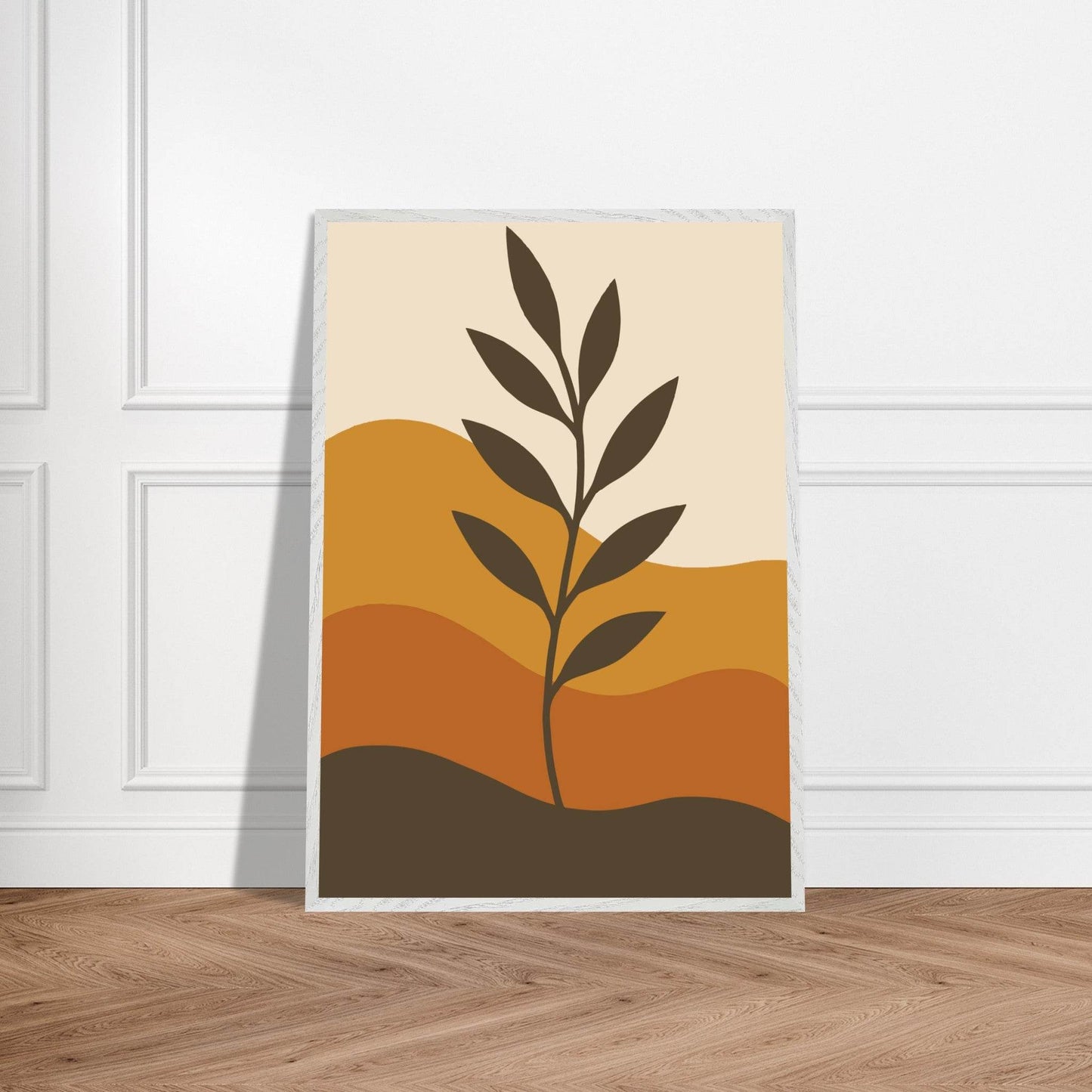 Minimalist Desert Bloom - Vibrantwalls