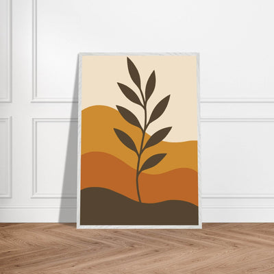 Minimalist Desert Bloom - Vibrantwalls