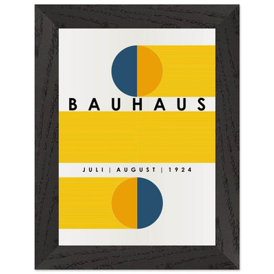 Bauhaus Blue Tunnel Geometric - Vibrantwalls