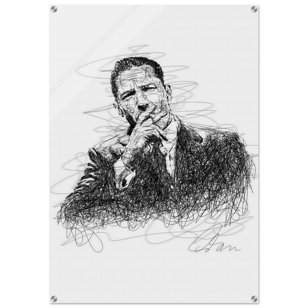 Connor McGregor Wall Art - Abstract Acrylic Print for Ultimate Fighting Fans - Vibrantwalls