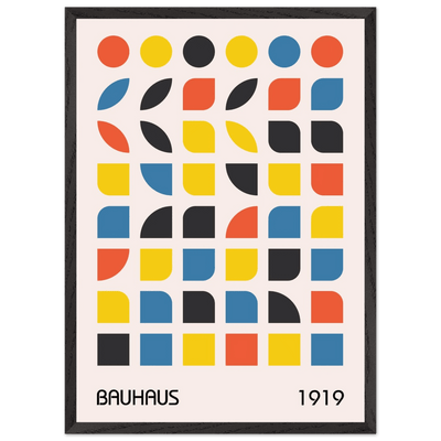 Bauhaus 1919 Geometric Abstract - Vibrantwalls