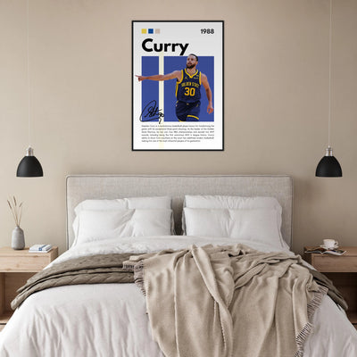 Stephen Curry Chef Curry Warriors Framed Poster Vibrantwalls
