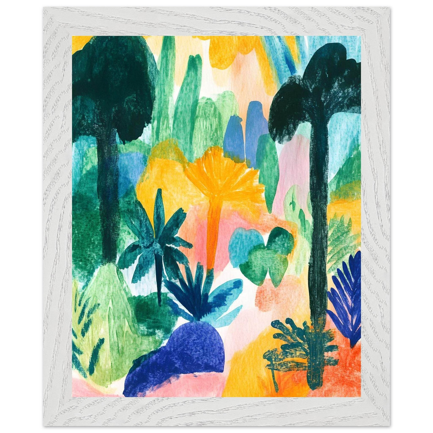 Abstract Tropical - Vibrantwalls