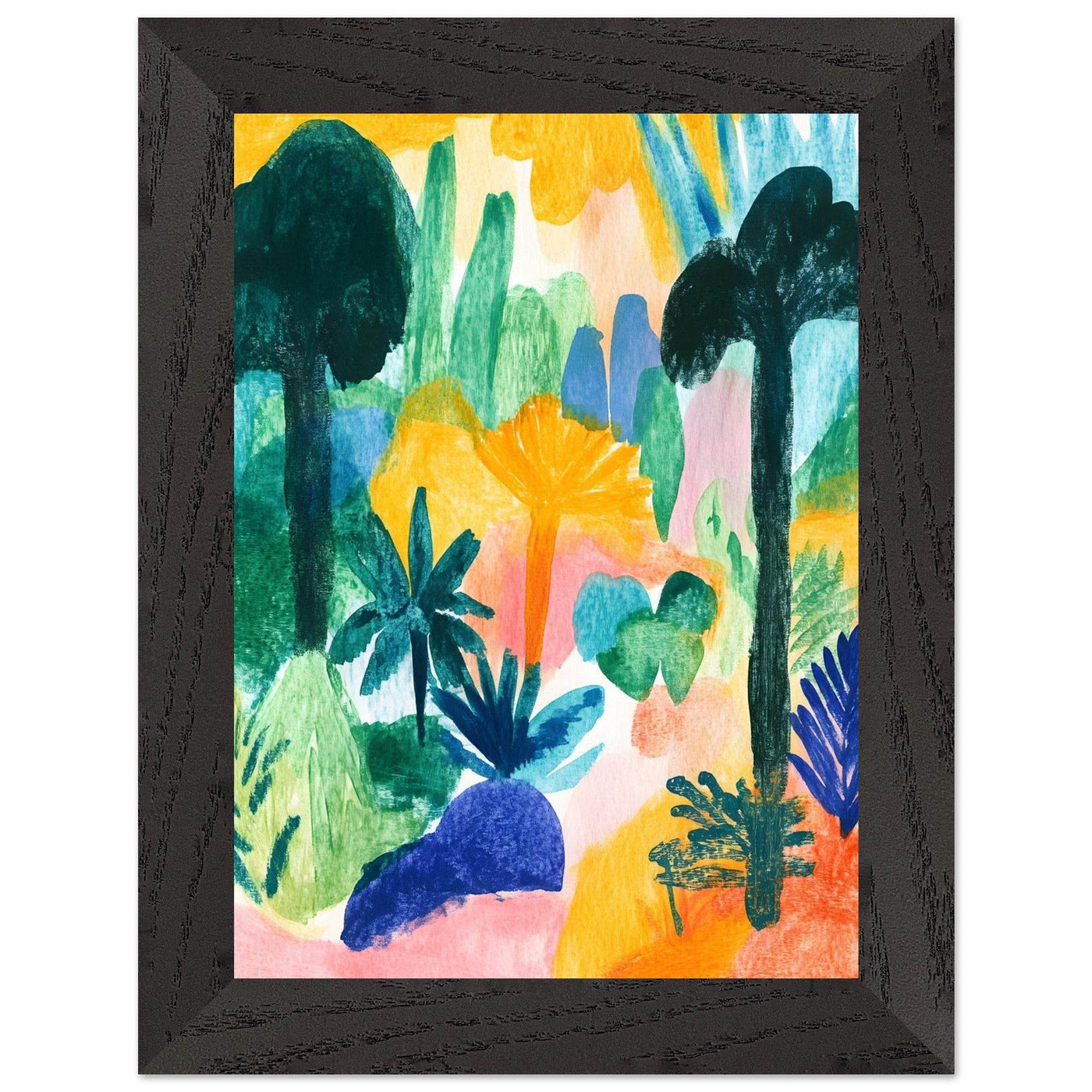 Abstract Tropical - Vibrantwalls