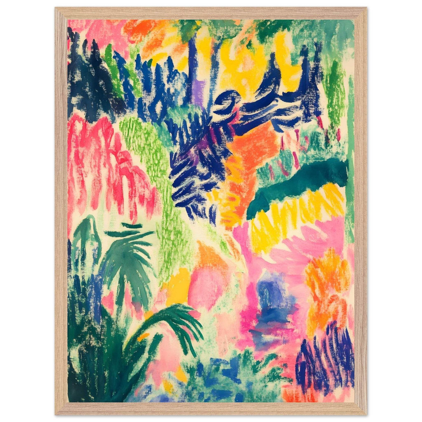 Vibrant Abstract Henri Matisse - Vibrantwalls