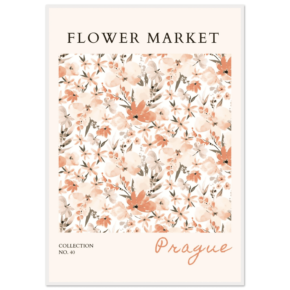 Prague Flower Market Wall Art - Vibrantwalls