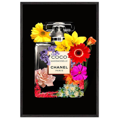 Vibrant Coco Mademoiselle Floral Art Print - Premium Framed Wall Decor in Your Choice of Size & Finish - Vibrantwalls