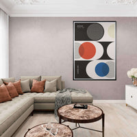 Bauhaus Geometric Abstract Poster Wall Art - Vibrantwalls