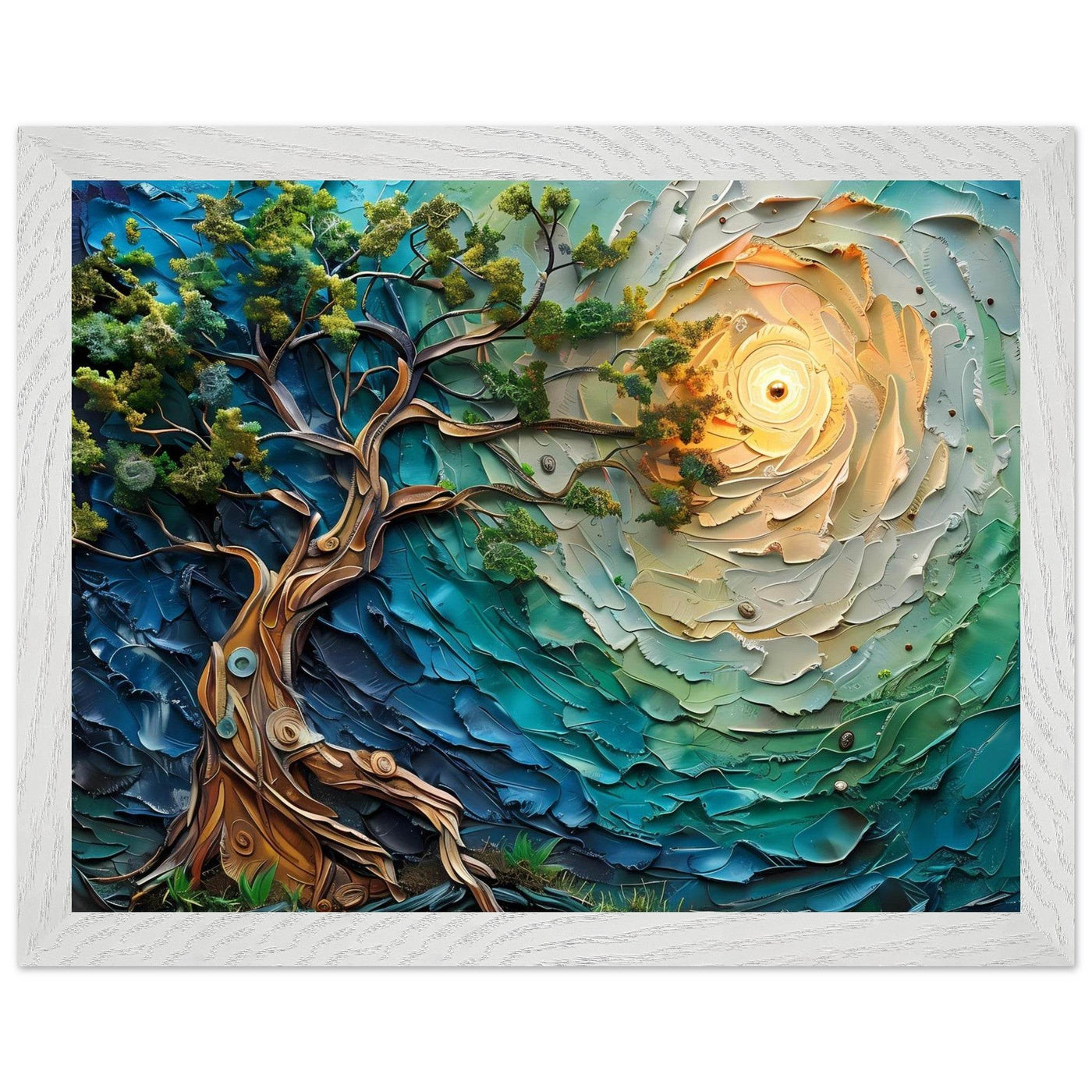 Textured Tree of Life - Vibrantwalls