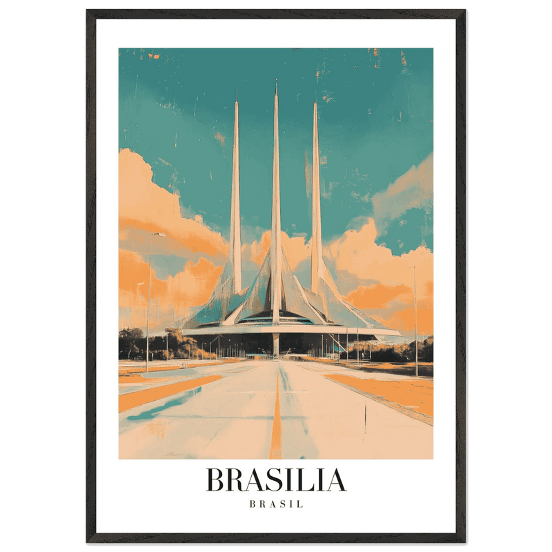Brasília Brasil Wall Art - Vibrantwalls