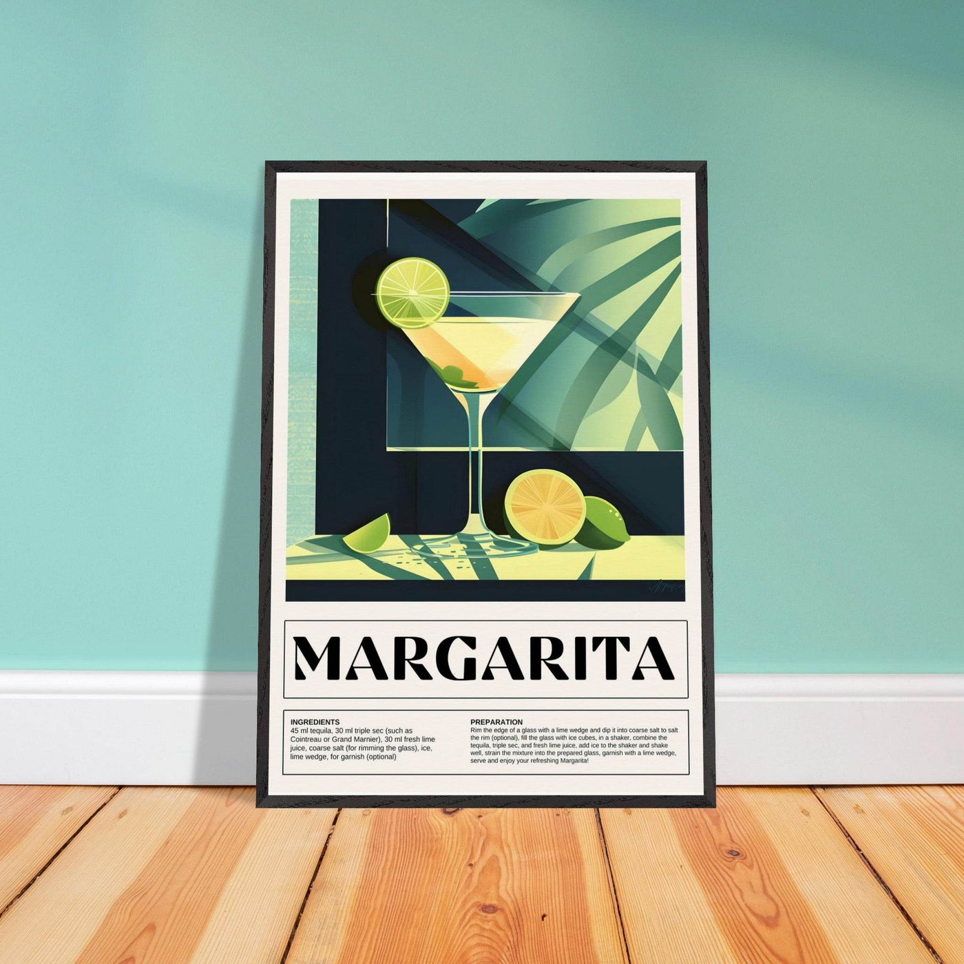 Margarita Cocktail - Vibrantwalls