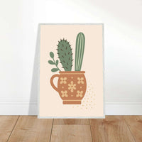Cactus Bouquet Desert Botanical Wall Art - Vibrantwalls