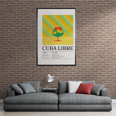 Cuba Libre Cocktail Recipe - Vibrantwalls