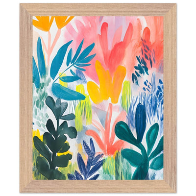 Abstract Floral Henri Matisse Botanical - Vibrantwalls