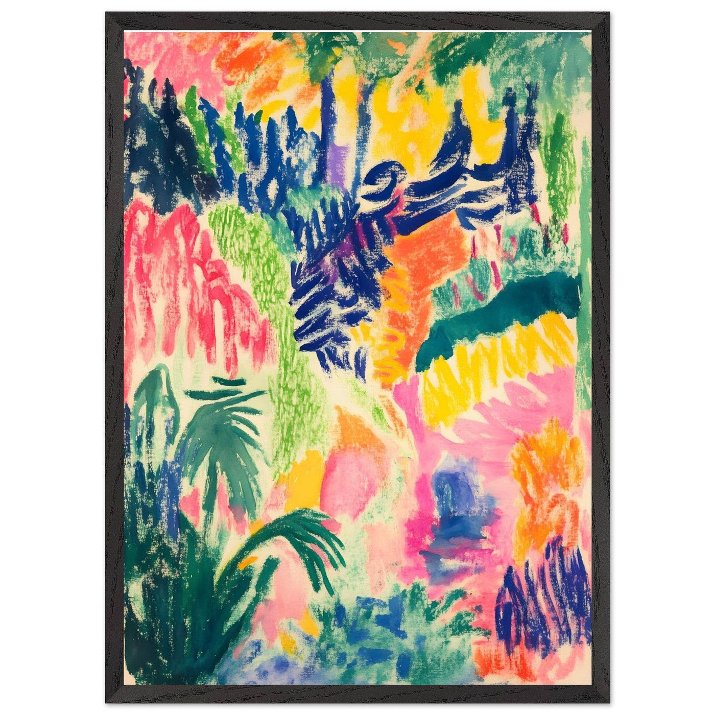 Vibrant Abstract Henri Matisse - Vibrantwalls